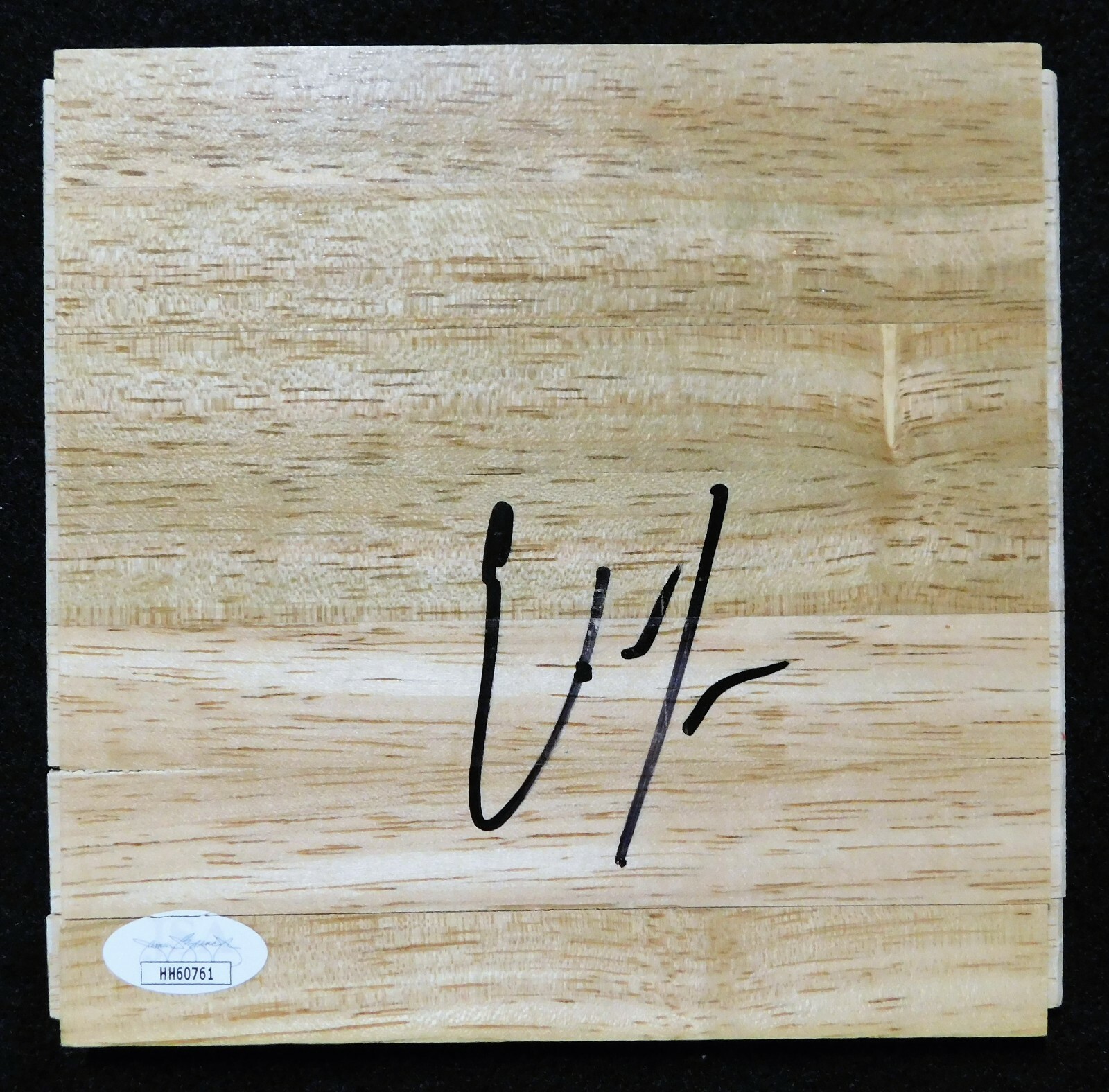 Eric Maynor Autographed Signed Oklahoma City Thunder 6x6 Floorboard JSA Authenticated 