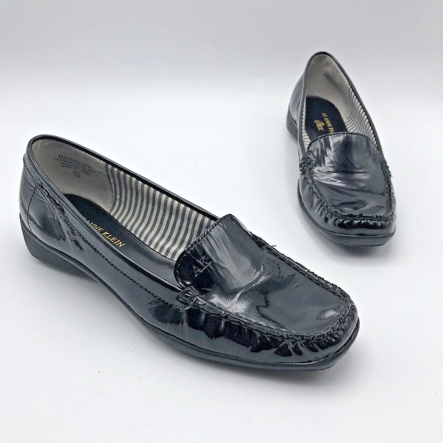 anne klein vama patent loafer