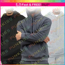 Men's Fleece Sweatshirt Hoodie w/ Pockets Active Sportswear Long Sleeve Warm