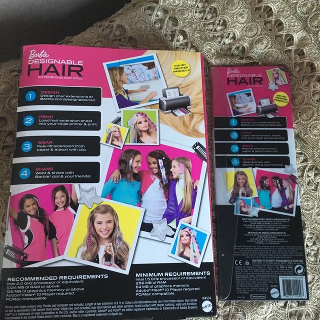 barbie designable hair