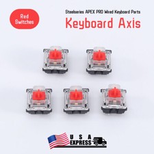 5Pcs SteelSeries APEX PRO Gaming Keyboard Mec...