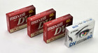 Lot of 4 New Maxell / Tdk Mini Dv 60 Min. Digital Video Camcorder Cassette Tapes