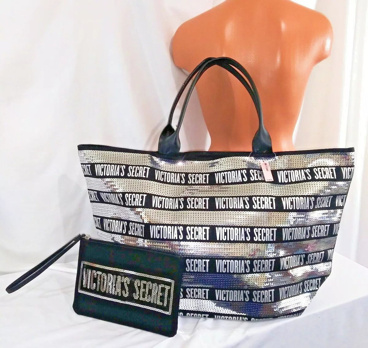 Victoria's Secret, Bags, Victorias Secret Sequined Tote Bag