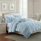 Swift Home Stylish Extra Plush Comfort Floral Pintuck Comforter Set, Cal King
