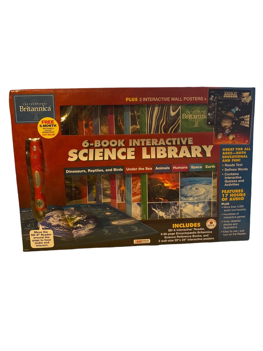 Encyclopaedia Britannica® 6-Book Interactive Science Library