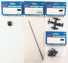 GWS Heat Sink IPS8A, Gearbox IPS5B, Prop Saver PS01x2, Flybar for Dragonfly Heli