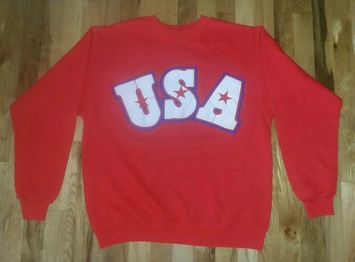 vintage USA WELCOME HOME SWEATSHIRT shirt military US ARMY USMC USAF US NAVY - Picture 2 of 5