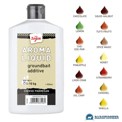 500ml CARP ZOOM AROMA LIQUID, FLÜSSIGER FUTTERZUSATZ LOCKSTOFF (8,00EUR/1Liter)