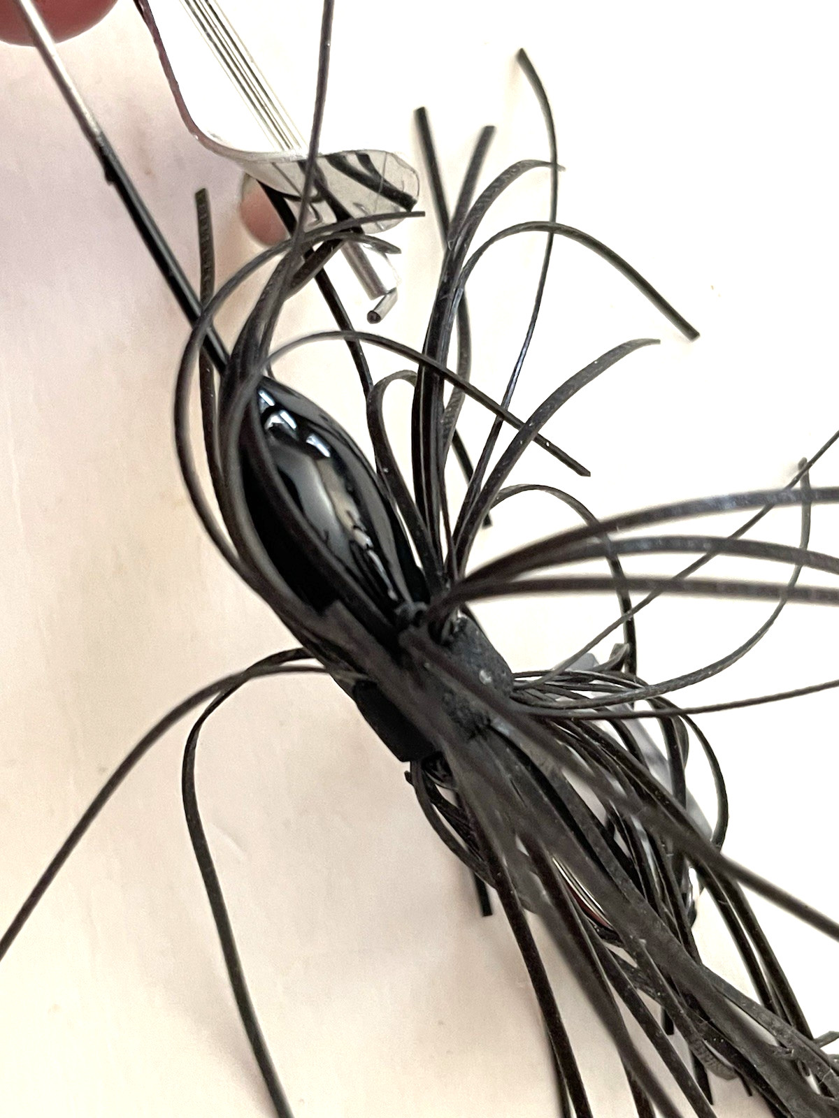 BUZZBAIT LURES Lot-4 Mixed Colors Bass Fishing w Hand-Made Cases Black Yellow - Image 13