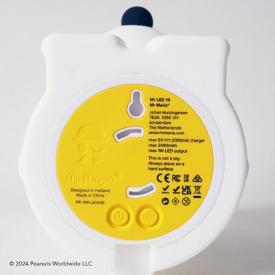 Mr Maria × SNOOPY First Light Snoopy Silicone Portable Light 610g