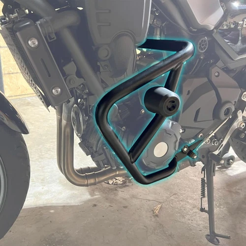 Motorcycle Highway Bars Guard Engine Crash Bars Bumper Protector Falling Prot...