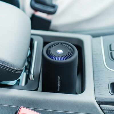 Car Air Freshener Essential Oil Diffuser  + Free Fragrance Balm