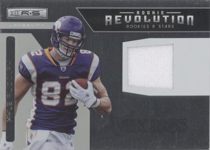 Kyle Rudolph Rookie Card 2011 Panini Rookies & Stars Longevity - Rookie Revolution Kyle Rudolph ...