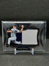 Clarke Schmidt 2021 Panini Select Horizontal Rookie Jumbo Swatch RC #HRJS-CS