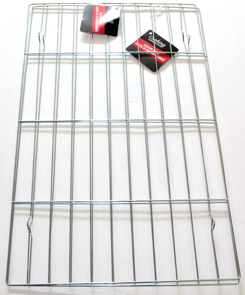 Cooking Concepts Cooling Rack 16 x 10 Kitchen Oven Baking Wire Rack 2-Pk