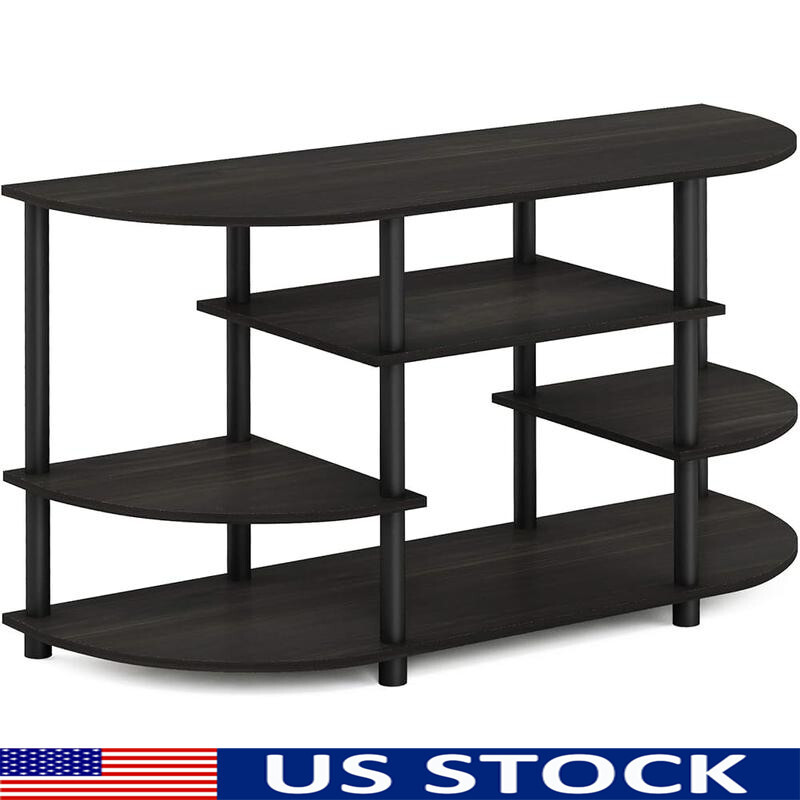 46 Inch Flat Screen Media Storage Easy Assembly Wood Design New