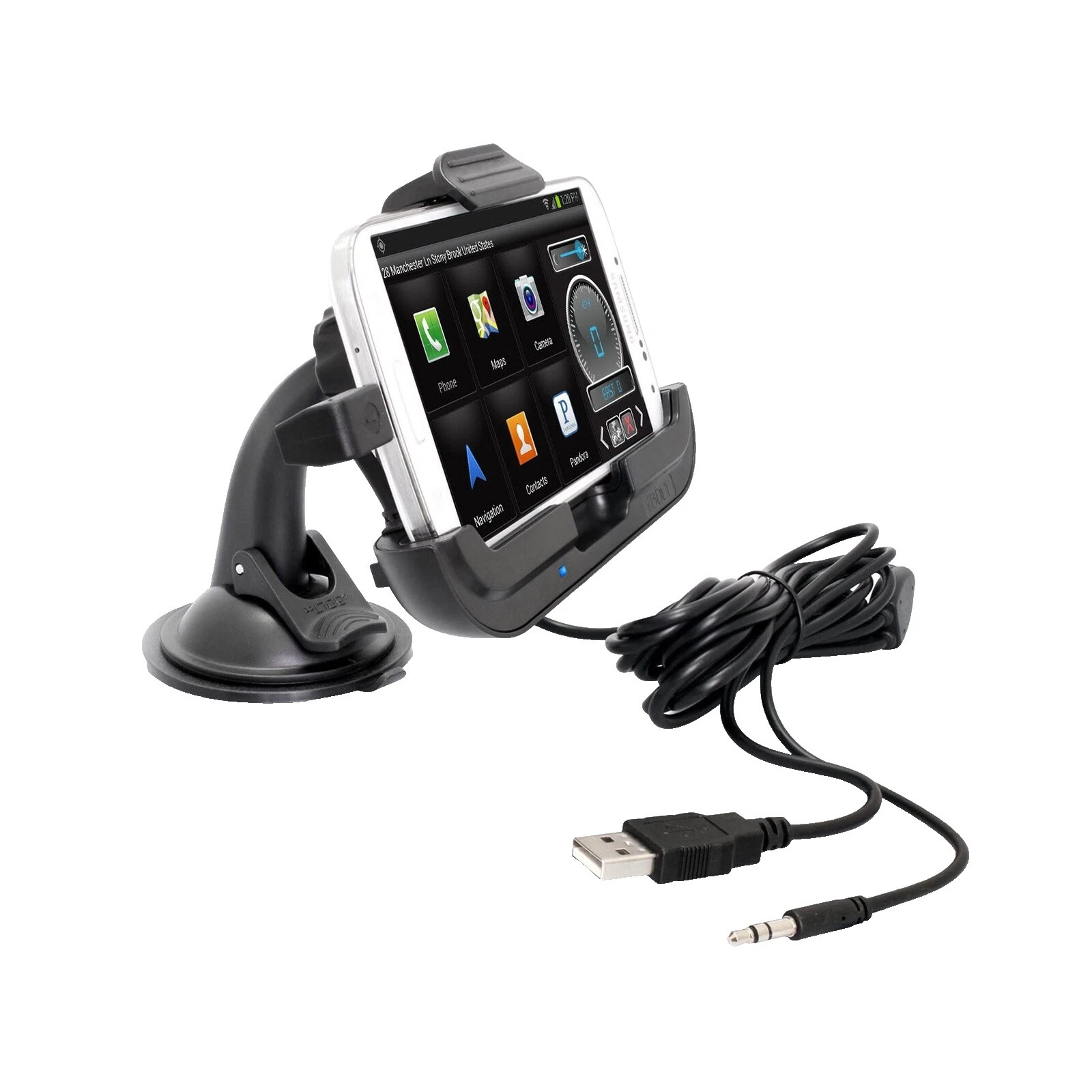 Cargadores de teléfonos celulares Negro y soportes para Samsung Galaxy S4