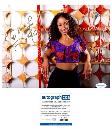 Mya Harrison "My Love Is Like Wo" Singer AUTOGRAPH Signed 8x10 Photo C ACOA