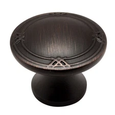 Cosmas Oil Rubbed Bronze Round Cabinet Knobs #9462ORB