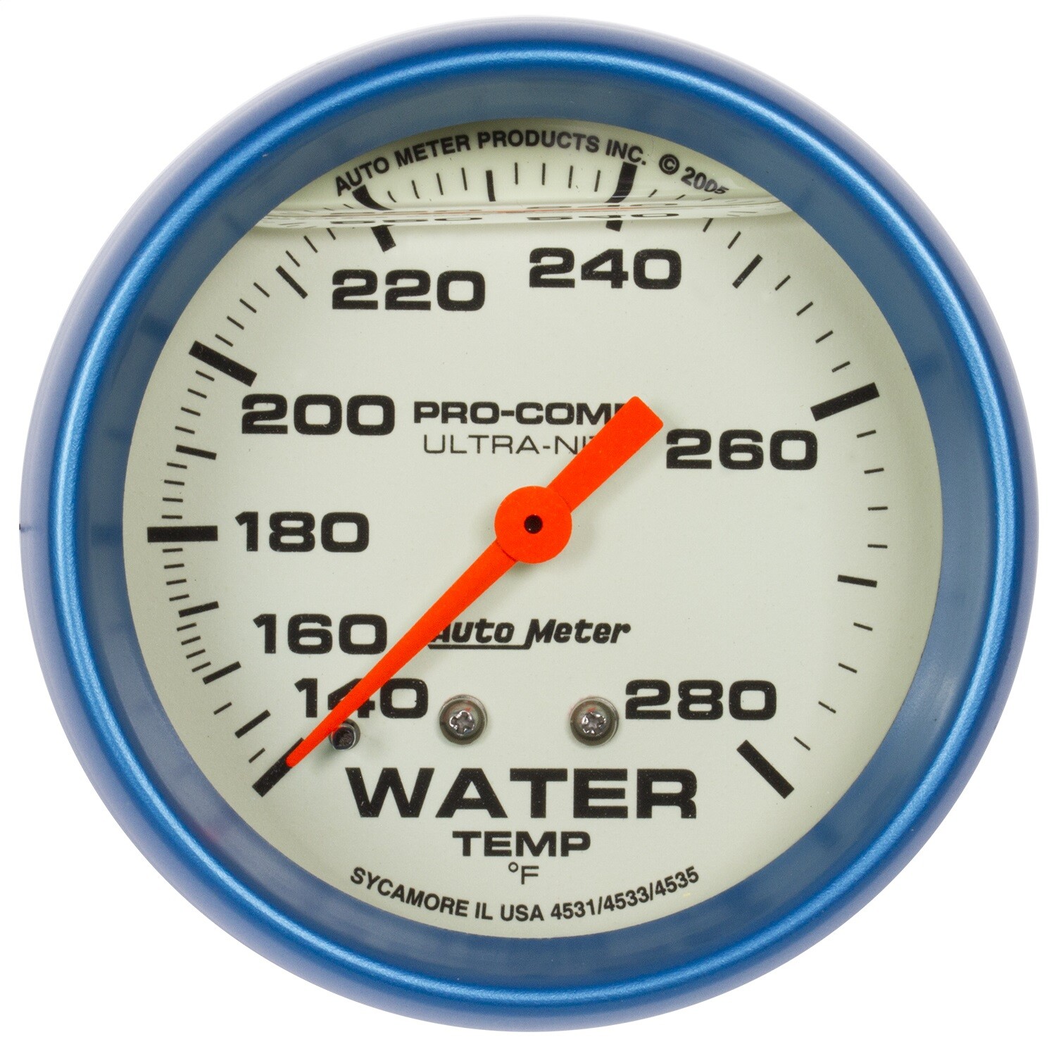 SREUOIL 2" Water Temperature Gauge 52mm 12V Water Temp Meter 100-250 Fahrenheit White LED Light Display With Temperature Sensor : Buy Online At Best Price In KSA - Souq Is Now - Foto 4