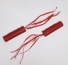 New Red Radio Flyer Tricycle Replacement Red Handlebar Grip Streamers