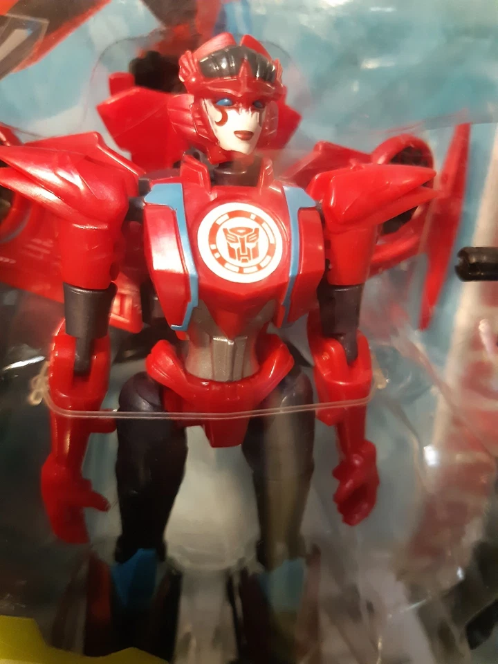 Transformers Robots In Disguise Windblade Robot Warrior figure toy Rid 2015 NICE - Image 2 of 2