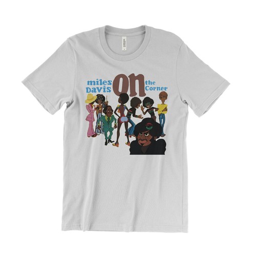 Camiseta Miles Davis On The Corner Trompeta Jazz Leyenda Bocetos En España cerveza lp - Imagen 3 de 10