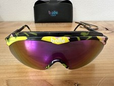 VINTAGE Bolle Edge Sunglasses France w/Original Case  Arms Please Read