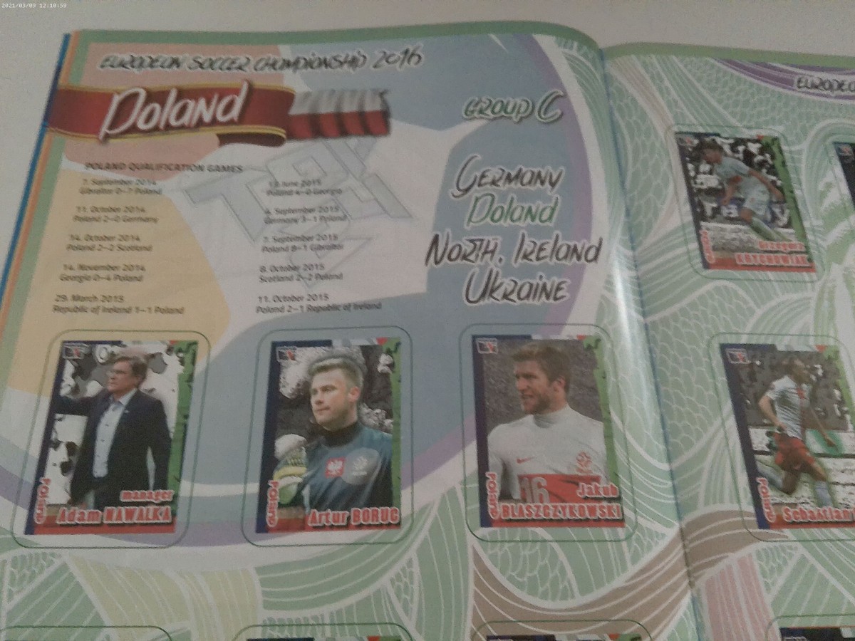 Album Panini Euro 2016 Vide - Collection Stickers Football - Édition Serbe (EM 2016)