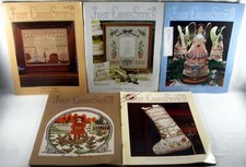 LOT 5 1985 Just CrossStitch MAGAZINES January-February thru November-December