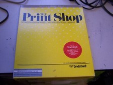 Broderbund The Print Shop V1.3 on 800k Disk for vintage Macintosh