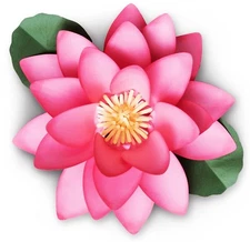 Sizzix Framelits Large Lotus flower 3-pc set #662413 MSRP $19.99  David Tutera