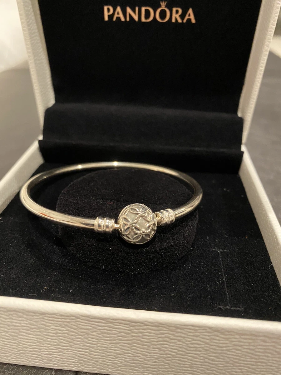 Pattern of love pandora bangle clearance