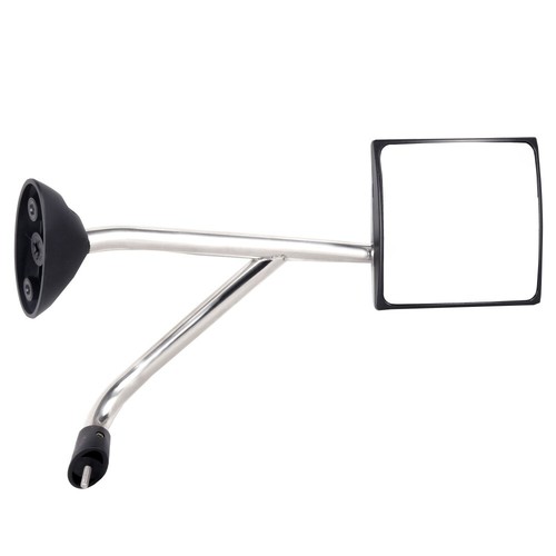 Chrome Pair Side View Hood Mirrors Black w/ Arm For 2002&Newer International - Bild 2 von 6