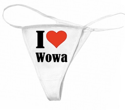 String Tanga I Love Wowa Geschenk Geburtstag Valentinstag Weihnachten Ostern