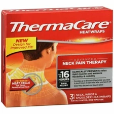 ThermaCare Heatwraps Neck, Shoulder & Wrist, 3 pack (1 each)