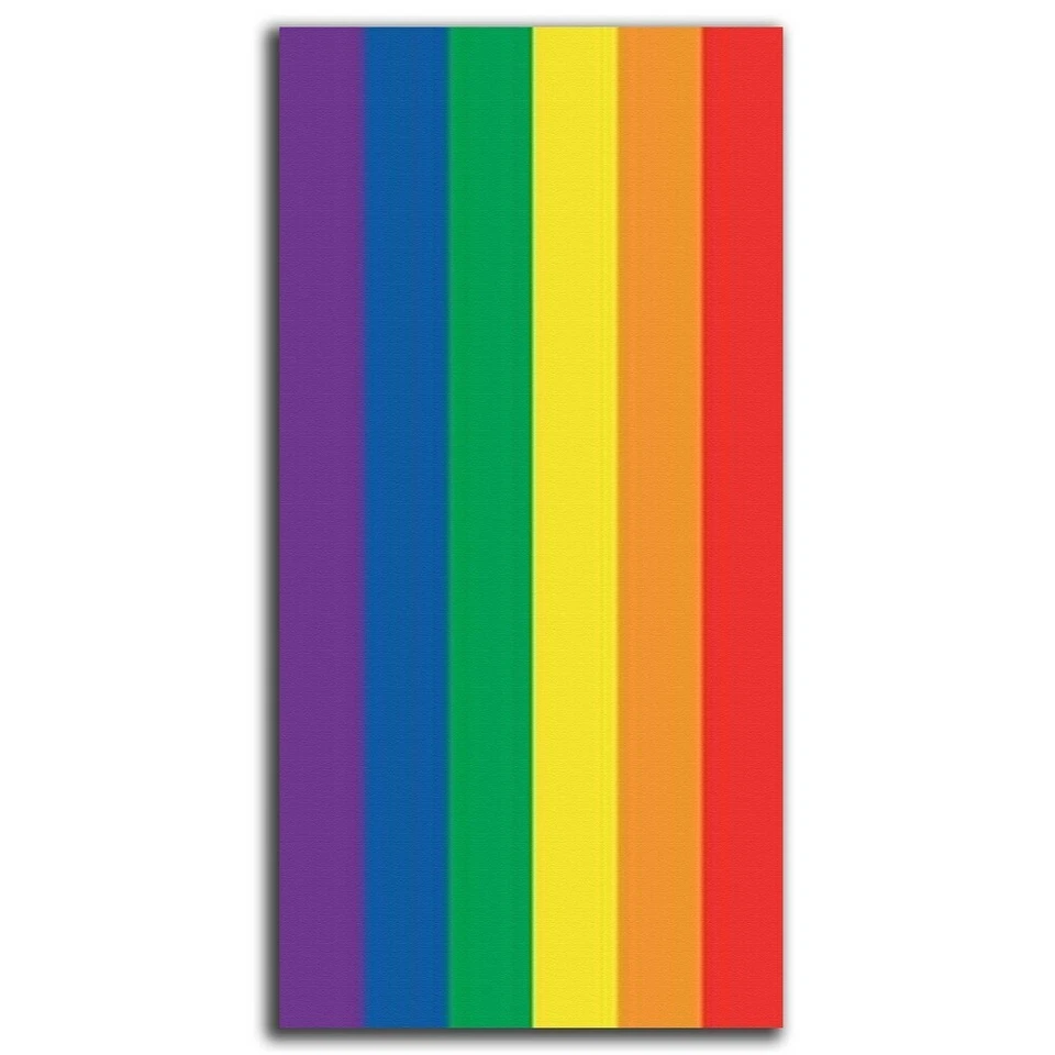 Toalla de playa con bandera arco iris - Orgullo LGBTQ+, 30" X 60" - Apoya el amor y la igualdad Foto 2 de 2