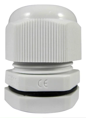 ESL ELECTRIC® Kabelverschraubung mit Gegenmutter Kunststoff Verschraubung 25 Stk PG 21 IP67