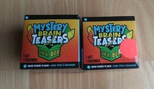 Brain Teasers in a Box by WowWee - 1 Set per Box - Lot of 2 New Sealed NIB