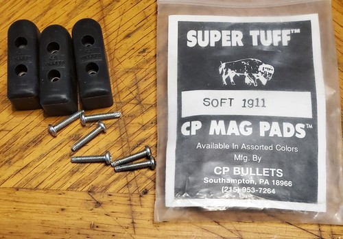 CP Bullets Soft Mag Pads for 1911 3-Pack