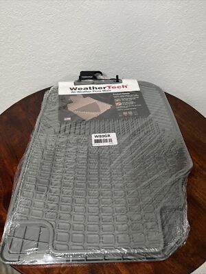 WeatherTech All-Weather Floor Mats for Chevy Malibu / Saturn Aura 1st Row Grey