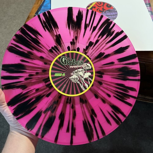 The Gates-…Of Pandemonium LP (New lim. 300 neon magenta/black splatter) psych - Picture 11 of 15