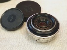 INDUSTAR-50 lens 50mm f/3.5 Soviet lens mount M39 for Zenit 3M KMZ Silver