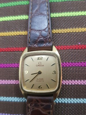 OMEGA DE VILLE VINTAGE QUARTZ CAL.1387 WATCH-for repair | eBay
