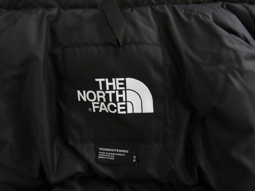 Womens The North Face 1996 Retro Nuptse Puffer 700-Down Hooded Jacket - Mahogany - Picture 11 of 14