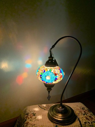 6" SWAN TURKISH MOSAIC LAMPS - Picture 69 of 92