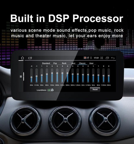 12.3" Android 13 GPS Car Stereo Carplay For Benz A-Class W176 X156 C117 NGT4.5 - Picture 5 of 11