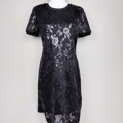 dkny sequin dress