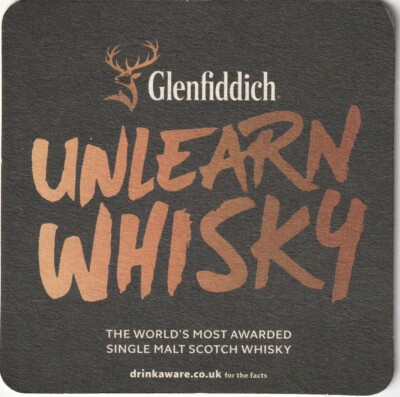 BIERMATTE - GLENFIDDICH WHISKY - GLENFIDDICH + WASSER - (Katnr 072)