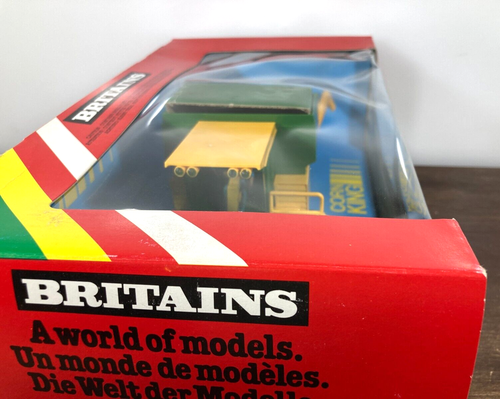 Britains CORN KING 4891 Combine Harvester MAIZE HEAD # 9576 NOB Tractor 1980 - Picture 11 of 15